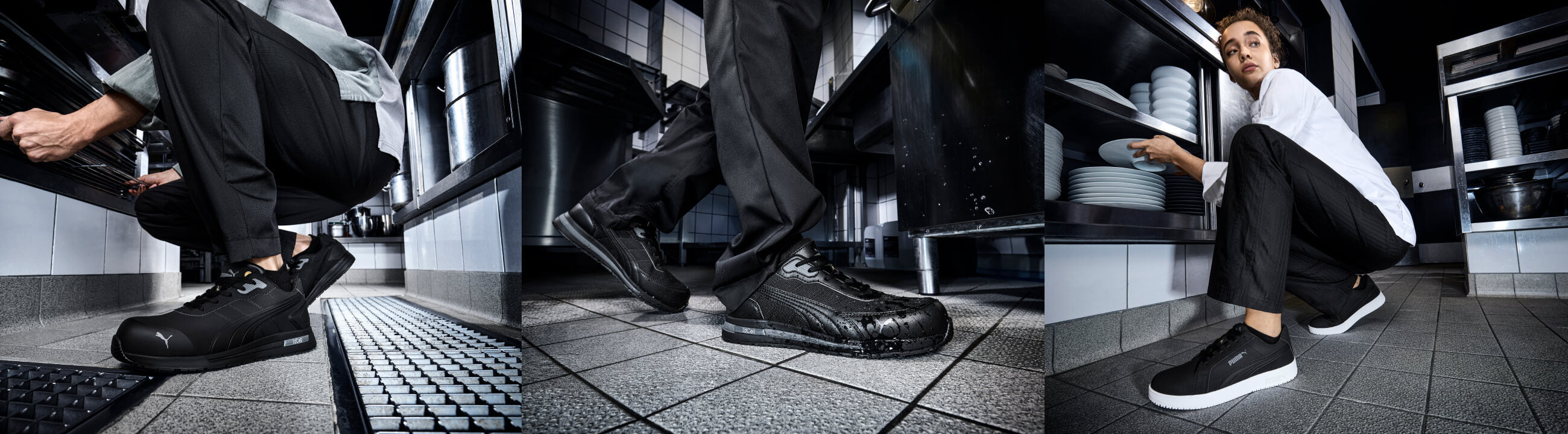 Jobsko og arbejdssko fra Puma Safety og Albatros