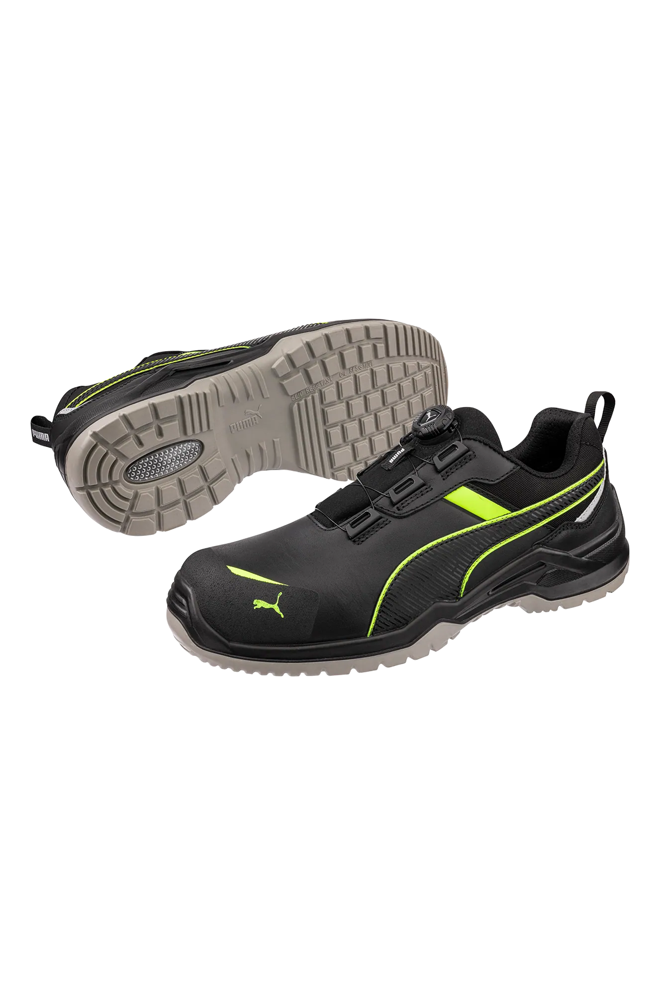 Puma Safety Krypton Green Disc Low S3S sikkerhedssko