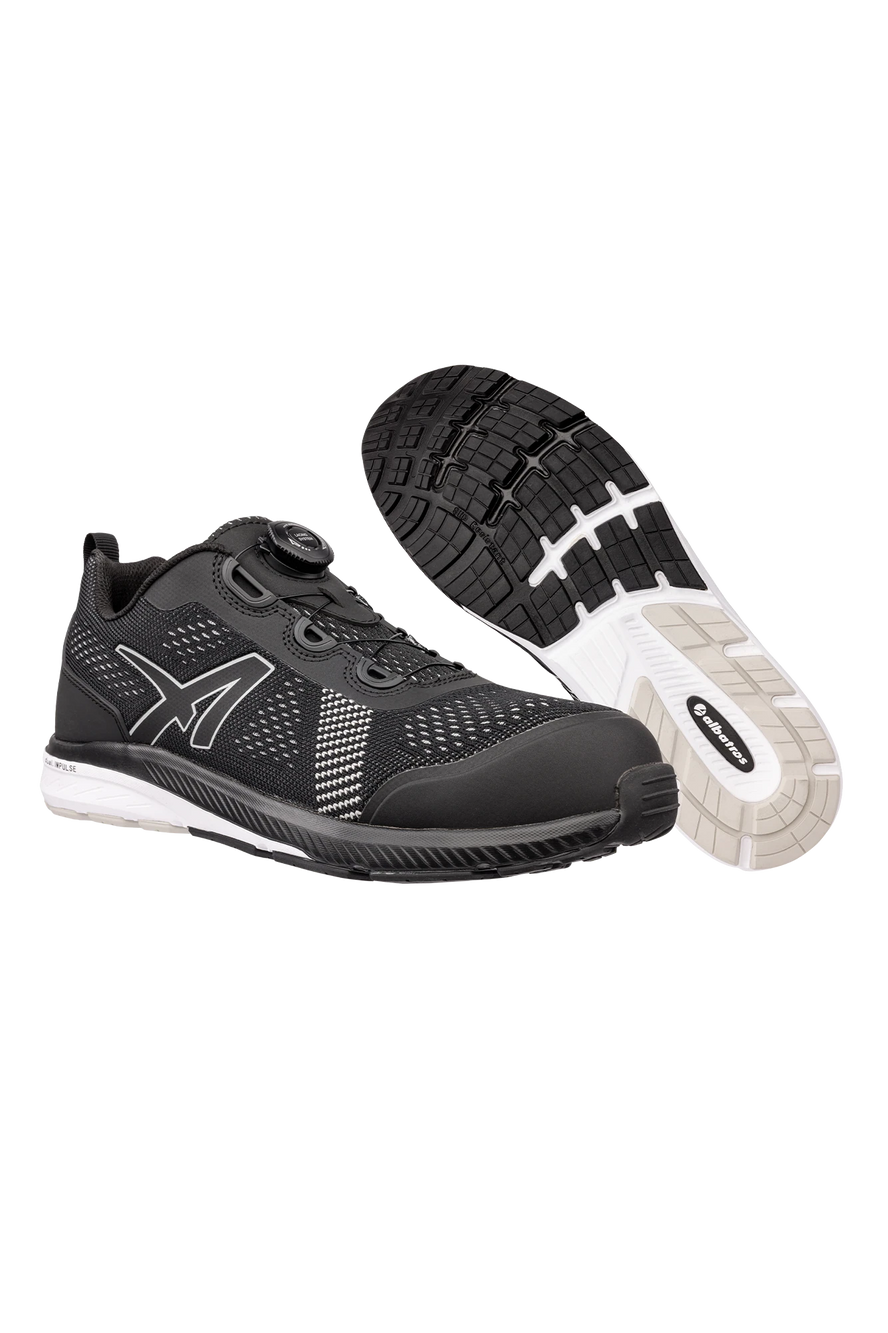 Albatros Voltage Black Low QL S1P sikkerhedssko