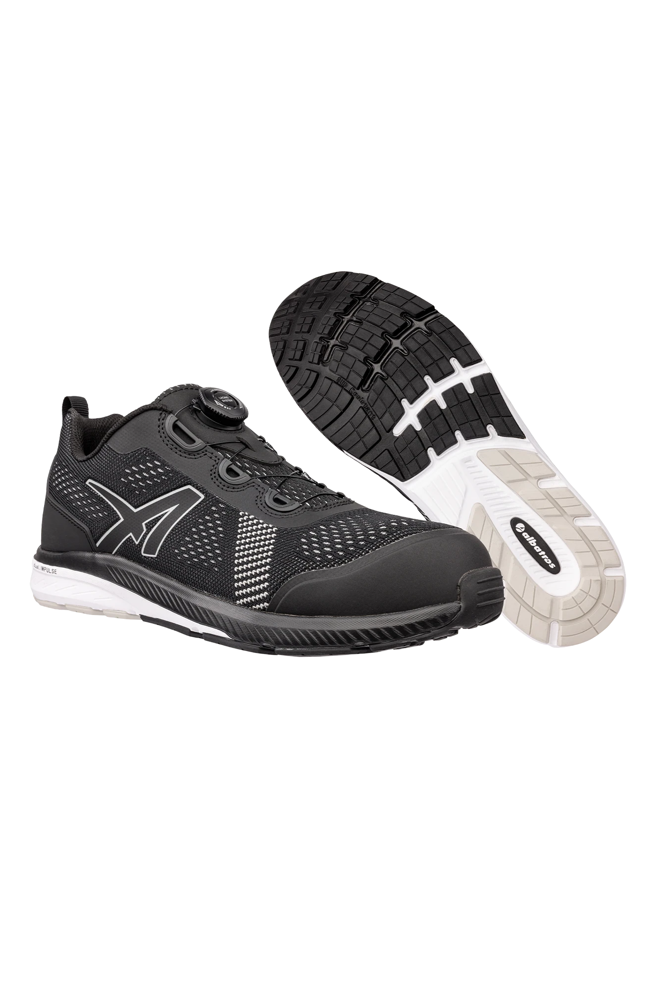 Albatros Voltage Black Low QL S1P sikkerhedssko