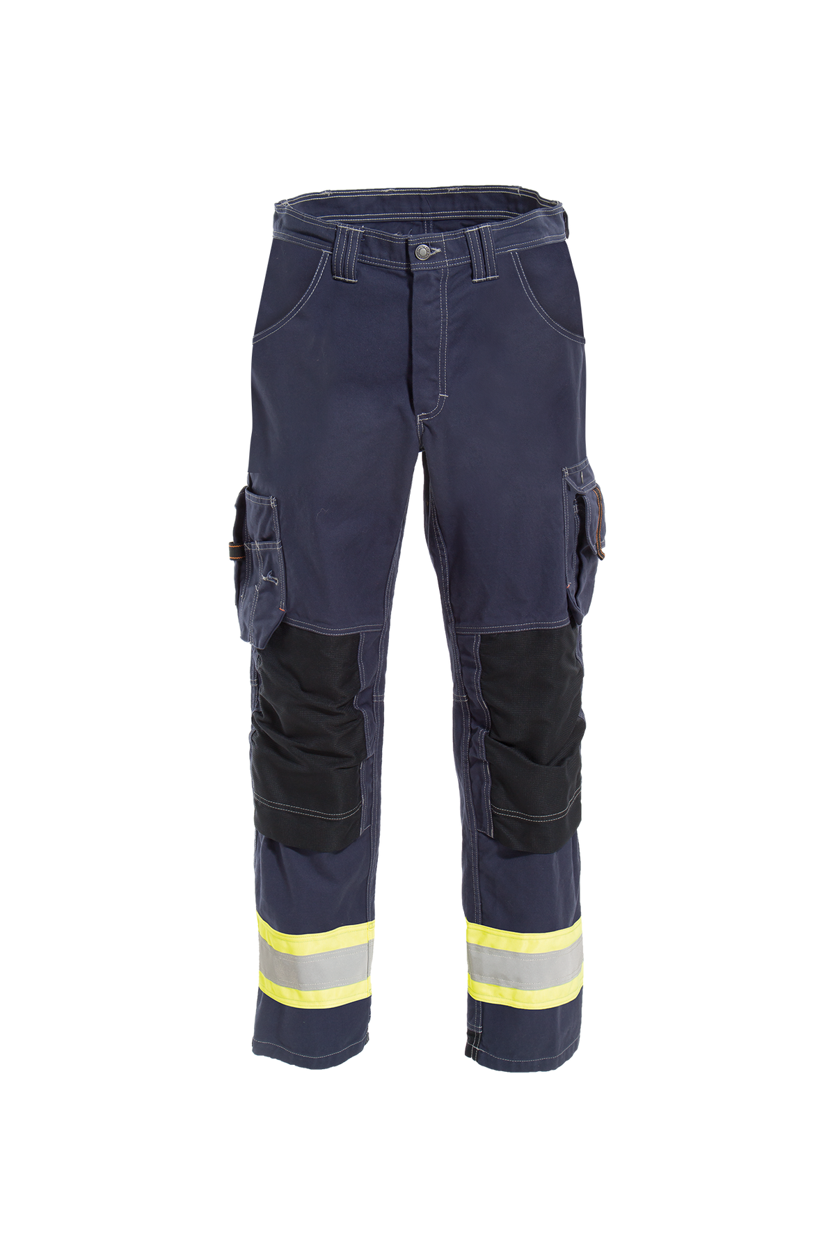 Tranemo Craftsman Pro Navy / Yellow bomulds buks | QJ069294