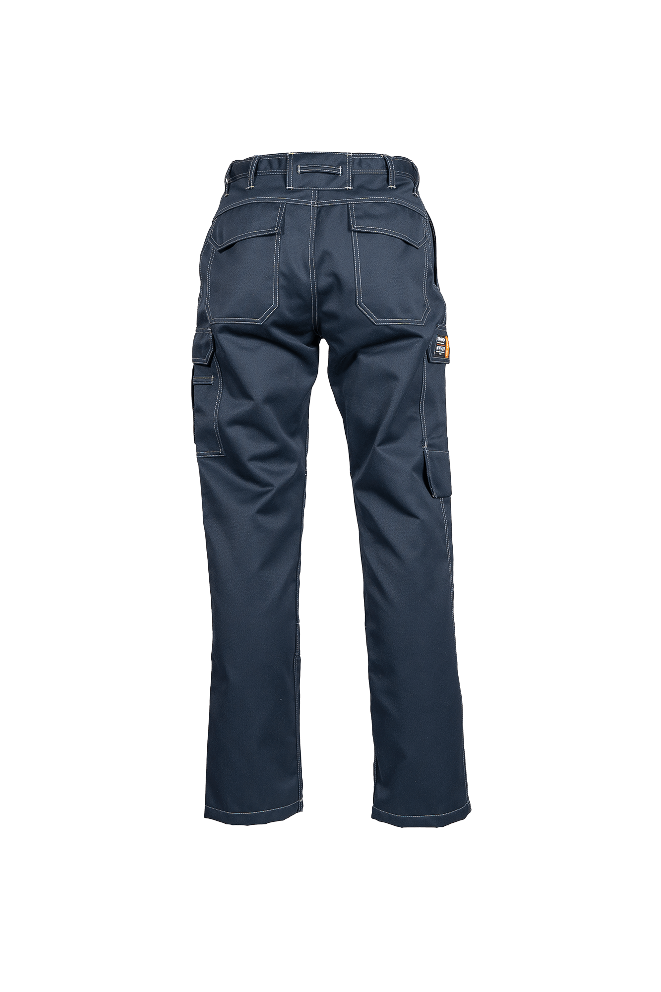 Flammehæmmende marineblå Apex buks bagside