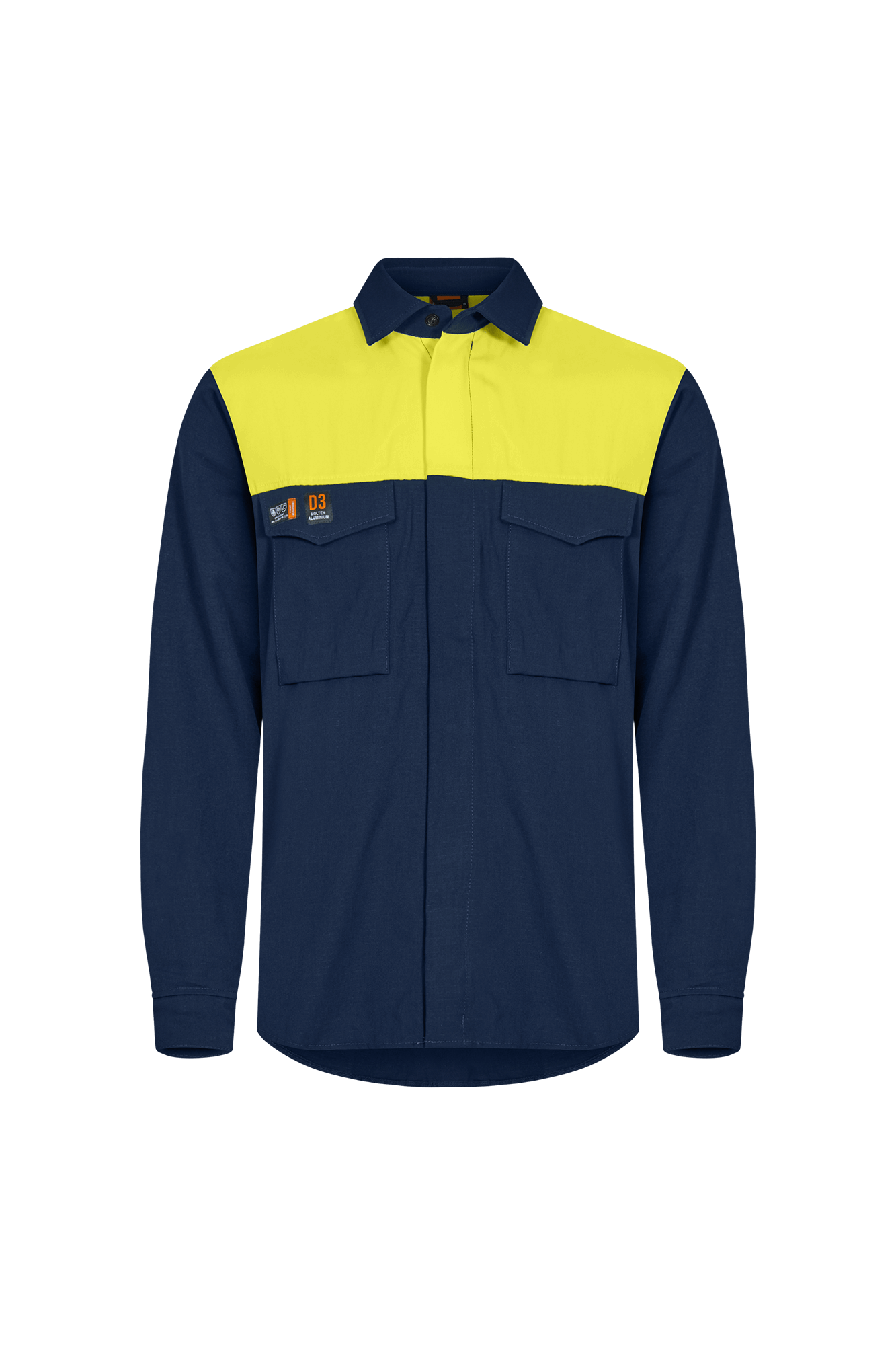 Flammehæmmende Magma skjorte front