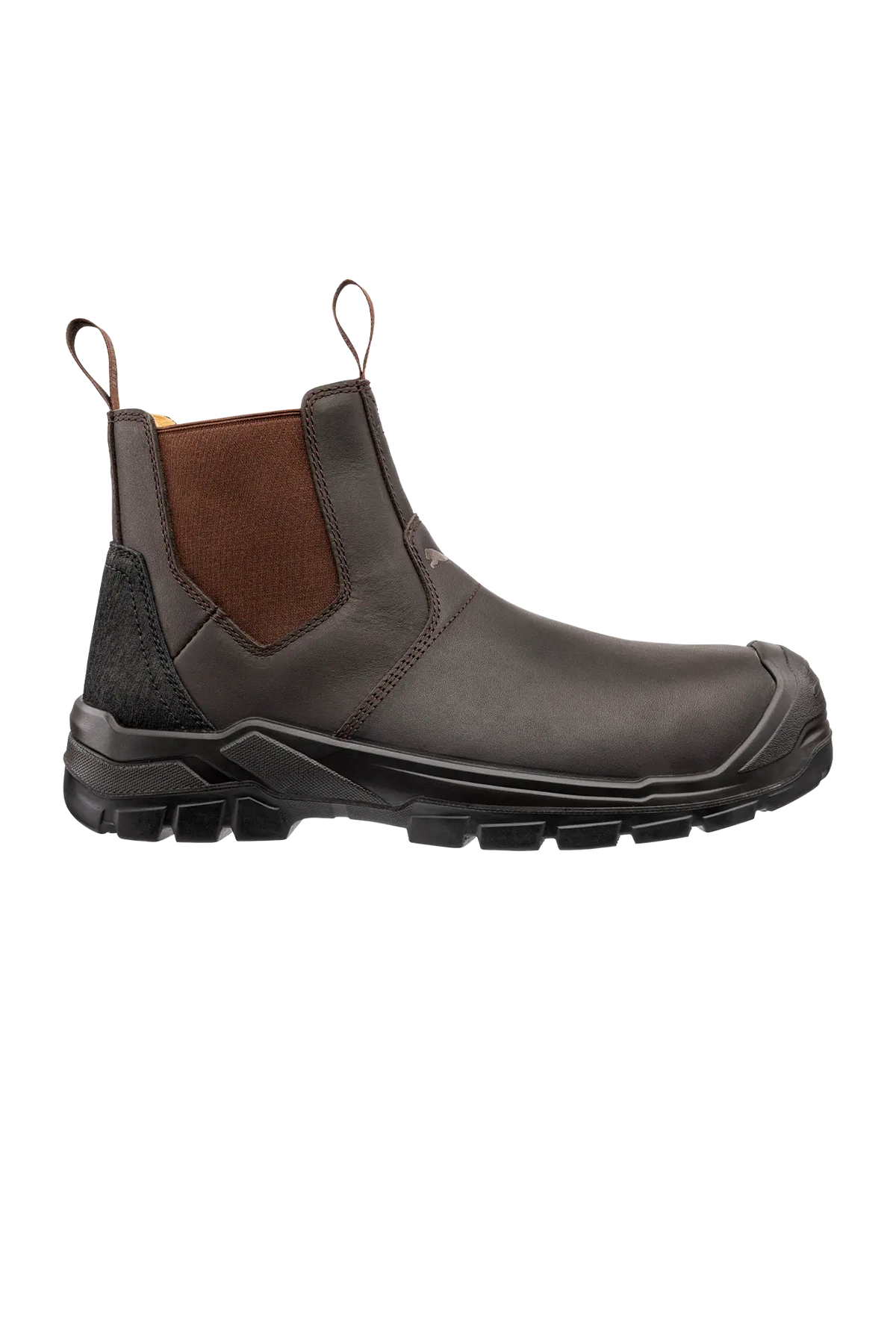 Puma Safety Tanami Brown Mid S3S sikkerhedsstøvle set fra højre side