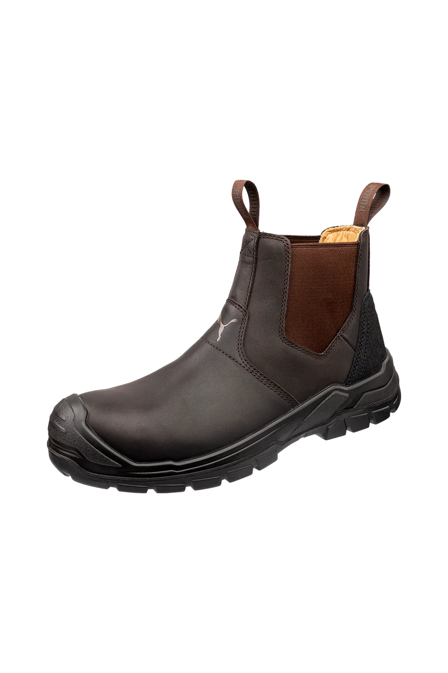 Puma Safety Tanami Brown Mid S3S sikkerhedsstøvle set som enkeltstående