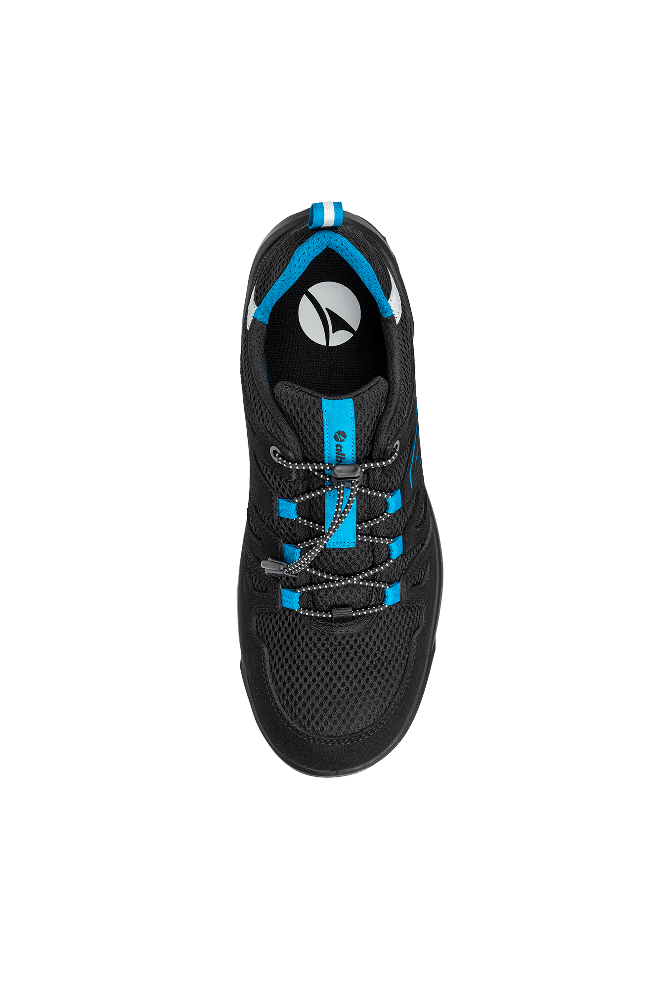 Albatros Fastpack Black/Blue Low S1PL sikkerhedssko - tranemoshop.dk
