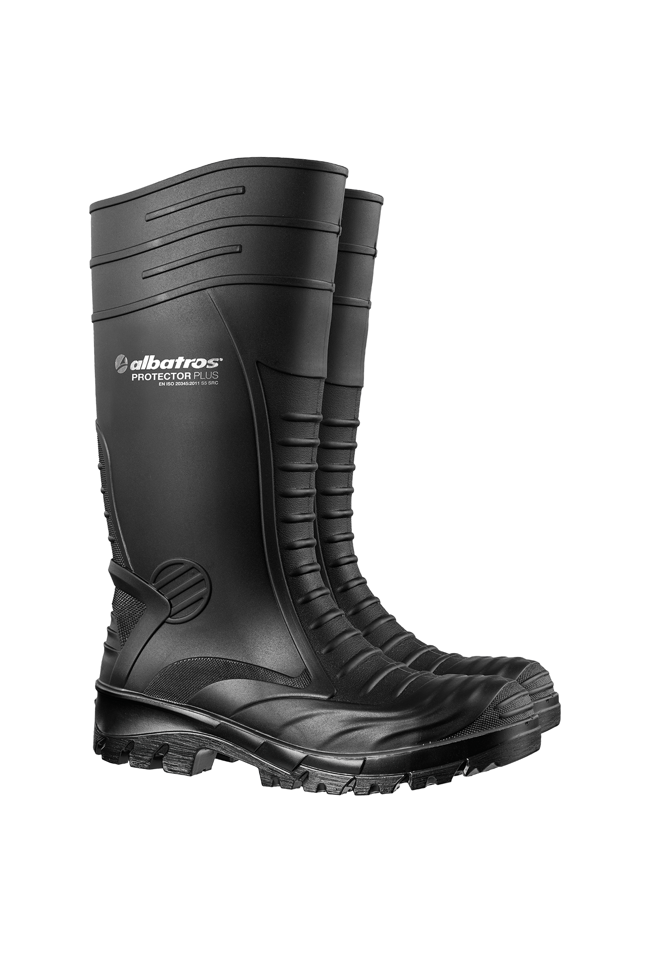 Albatros Protector Plus Black S5 gummistøvle - tranemoshop.dk