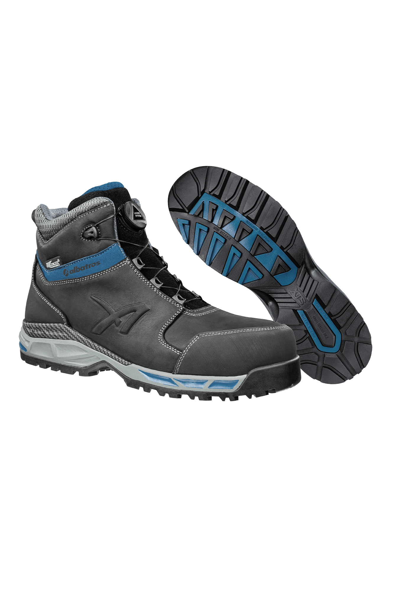 Albatros Tofane Black CTX Mid QL S3 sikkerhedsstøvle - tranemoshop.dk