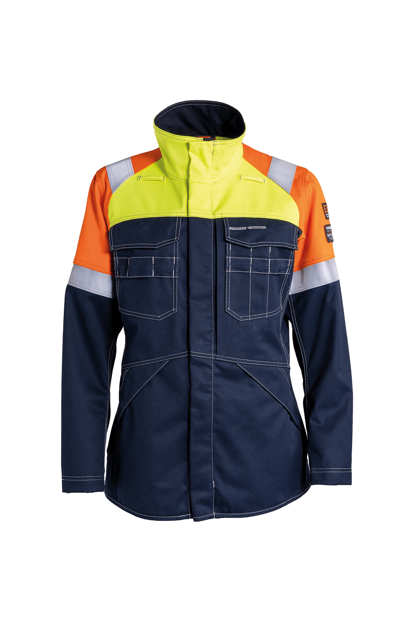 Flammehæmmende Cantex WS dame jakke m/stretch - tranemoshop.dk