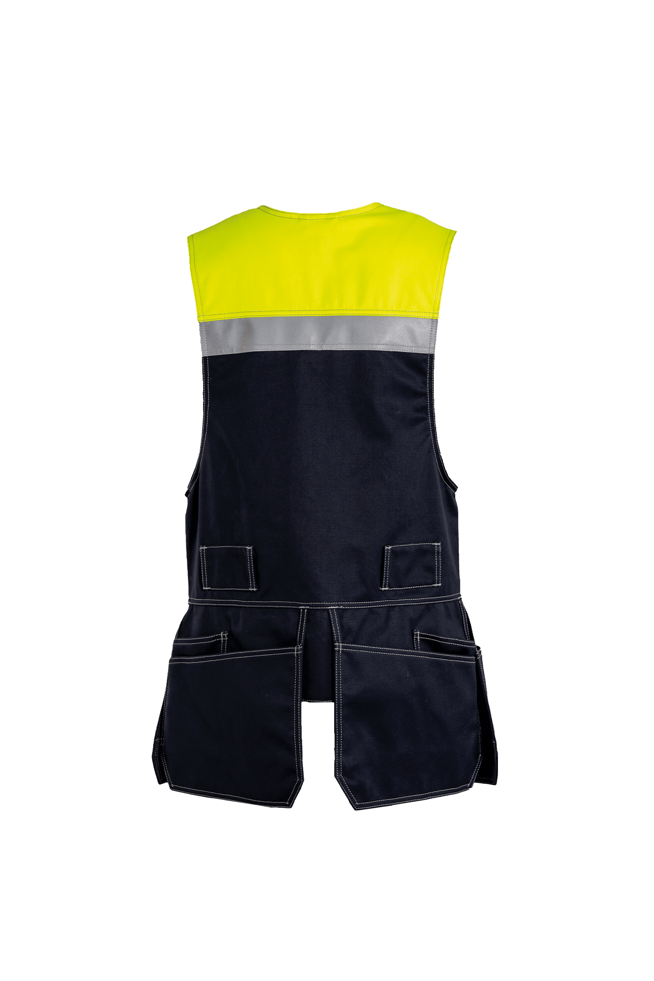 Flammehæmmende Cantex WS håndværker vest m/stretch - tranemoshop.dk