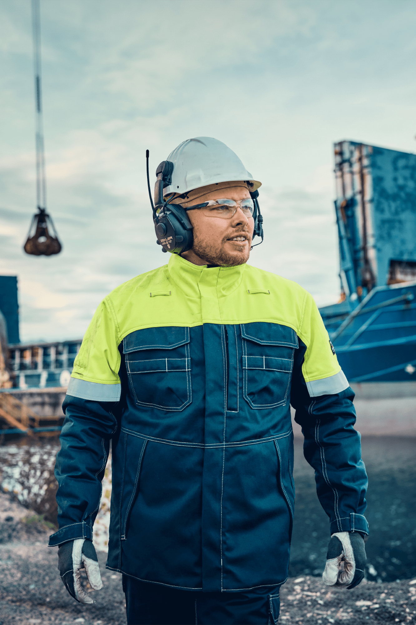 Flammehæmmende Cantex WS vinterjakke m/stretch - tranemoshop.dk