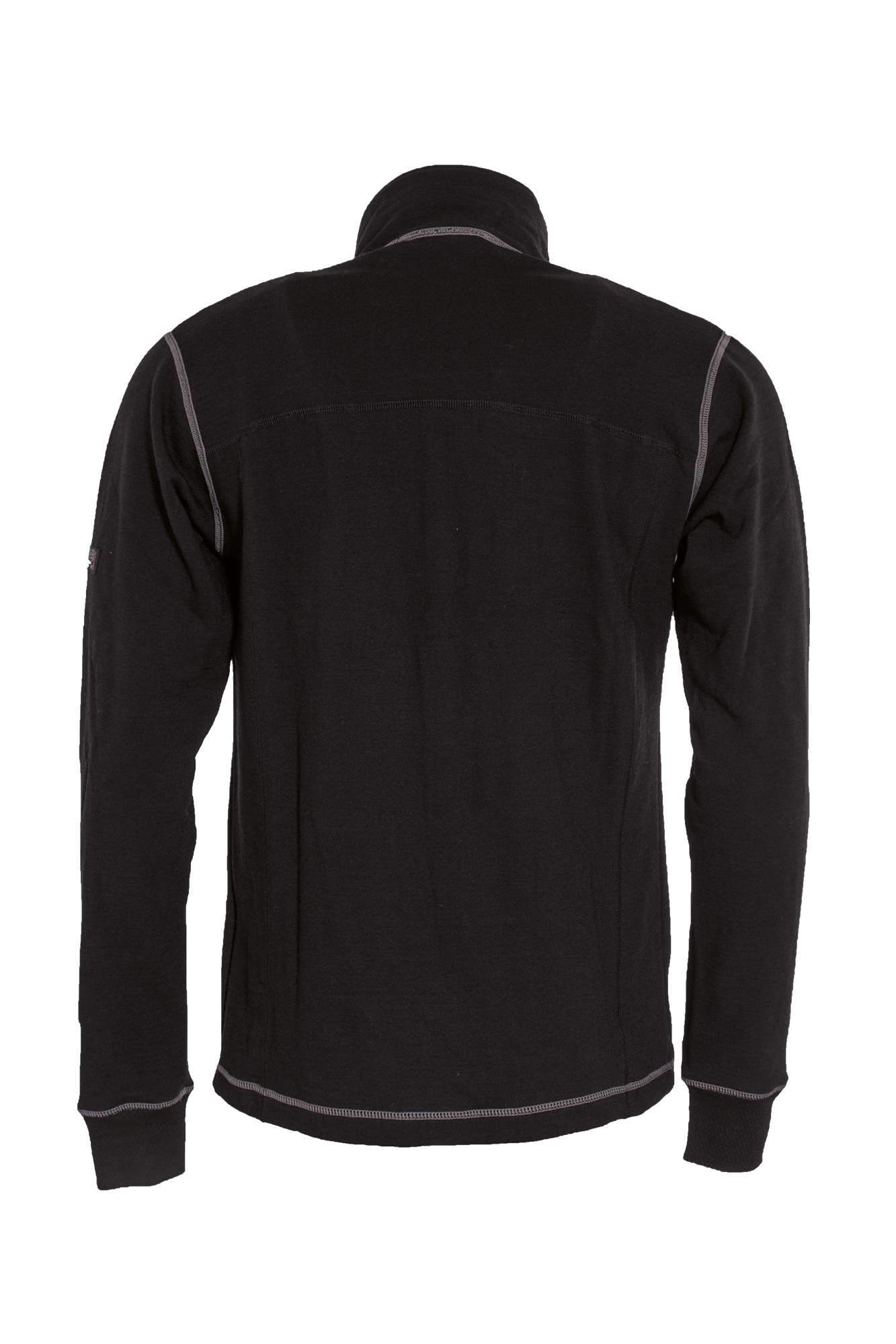 Flammehæmmende cardigan m/lynlås - tranemoshop.dk