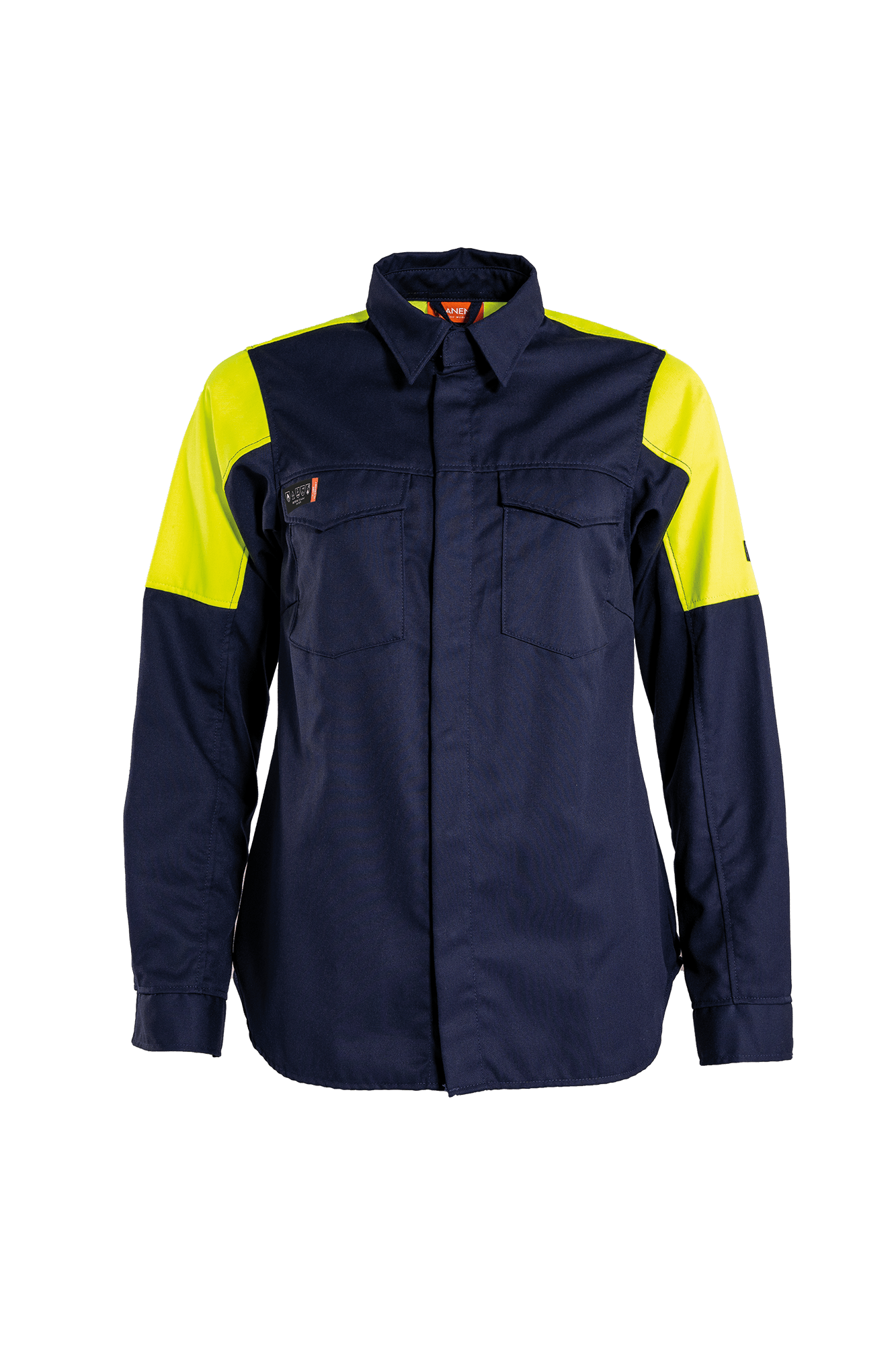 Flammehæmmende dame skjorte - tranemoshop.dk