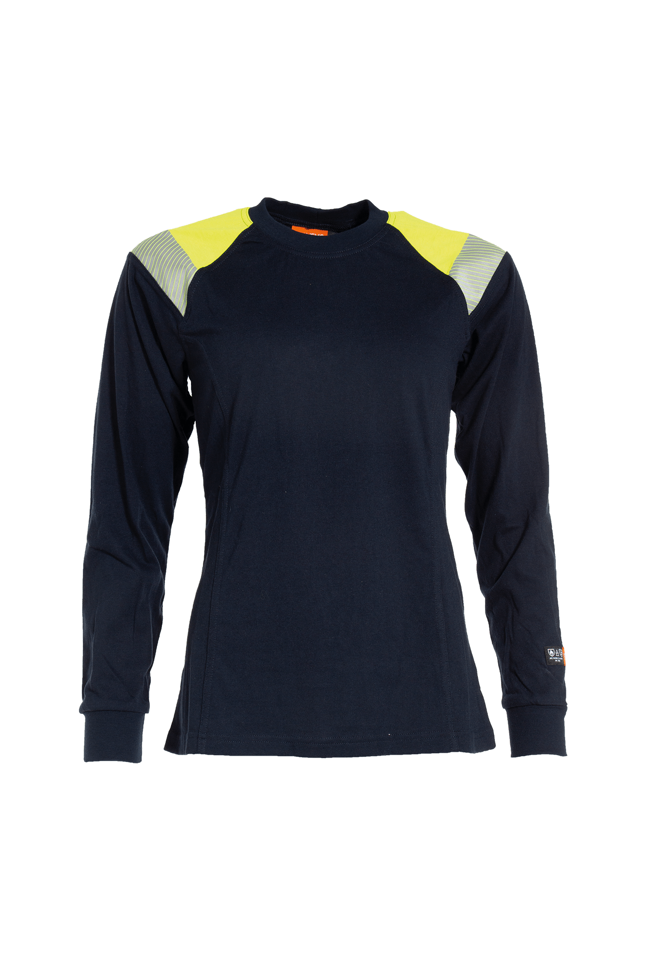Flammehæmmende langærmet dame T-shirt - tranemoshop.dk