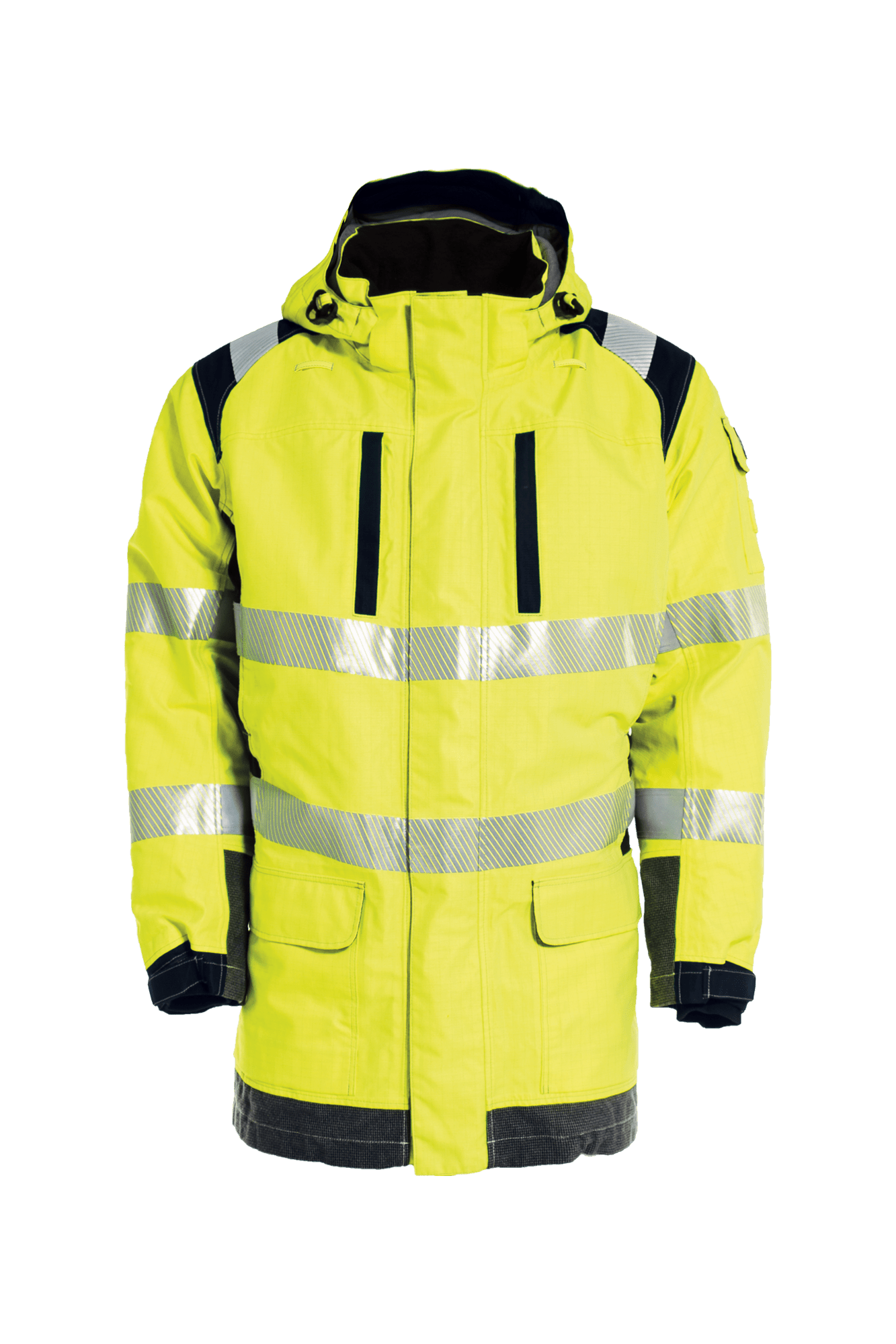 Flammehæmmende Shell FR vinter parka - tranemoshop.dk