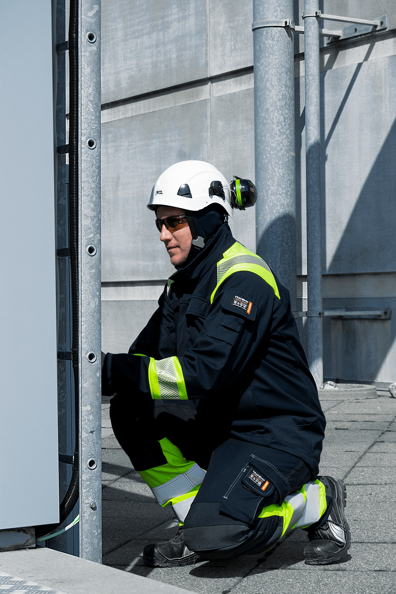 Flammehæmmende Stretch FR Softshell jakke - tranemoshop.dk