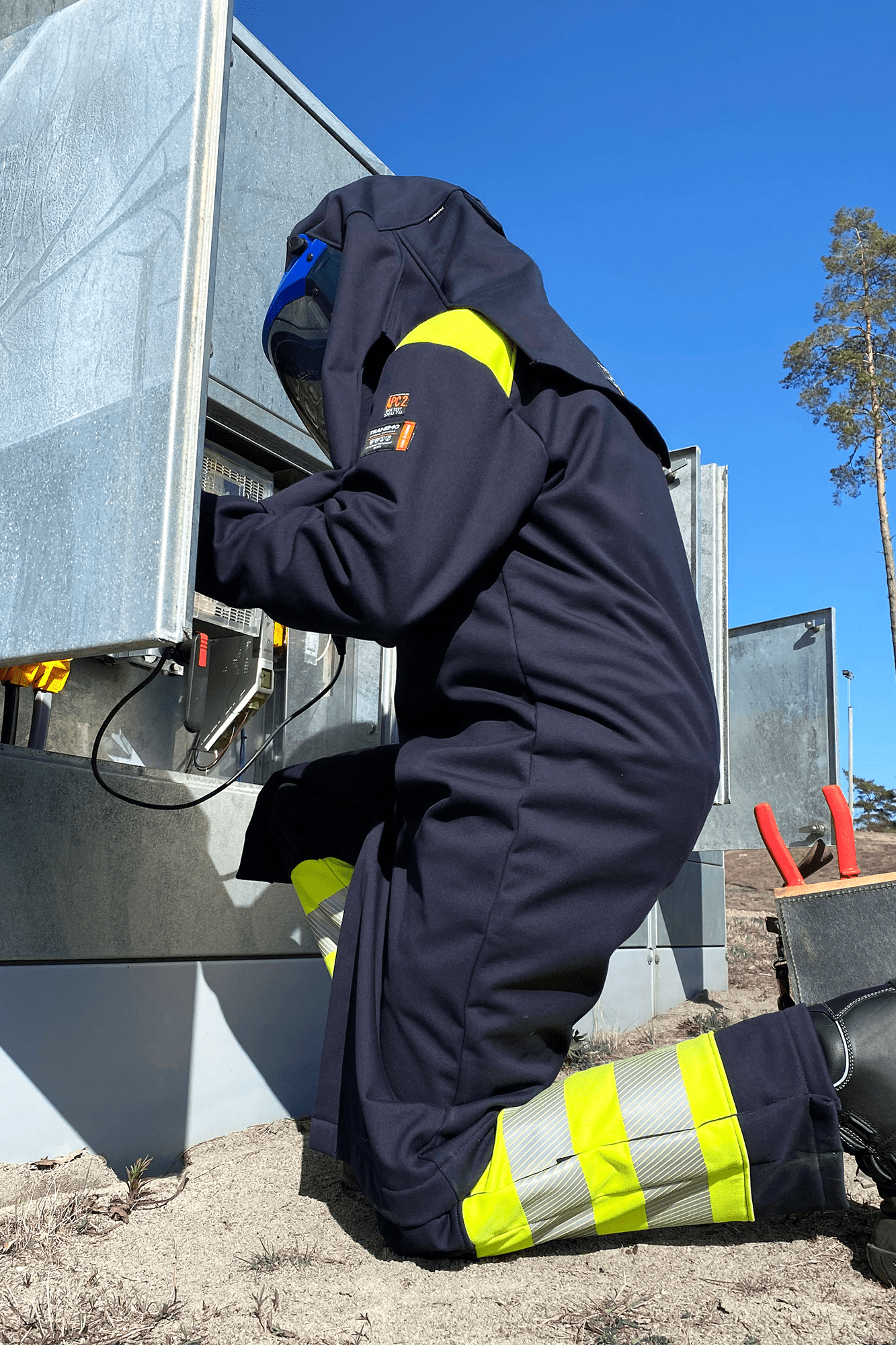 Flammehæmmende Switch Softshell frakke - tranemoshop.dk