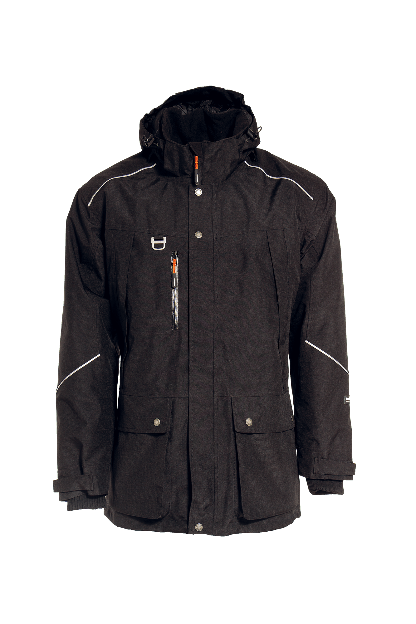 Parka - tranemoshop.dk #farve_sort