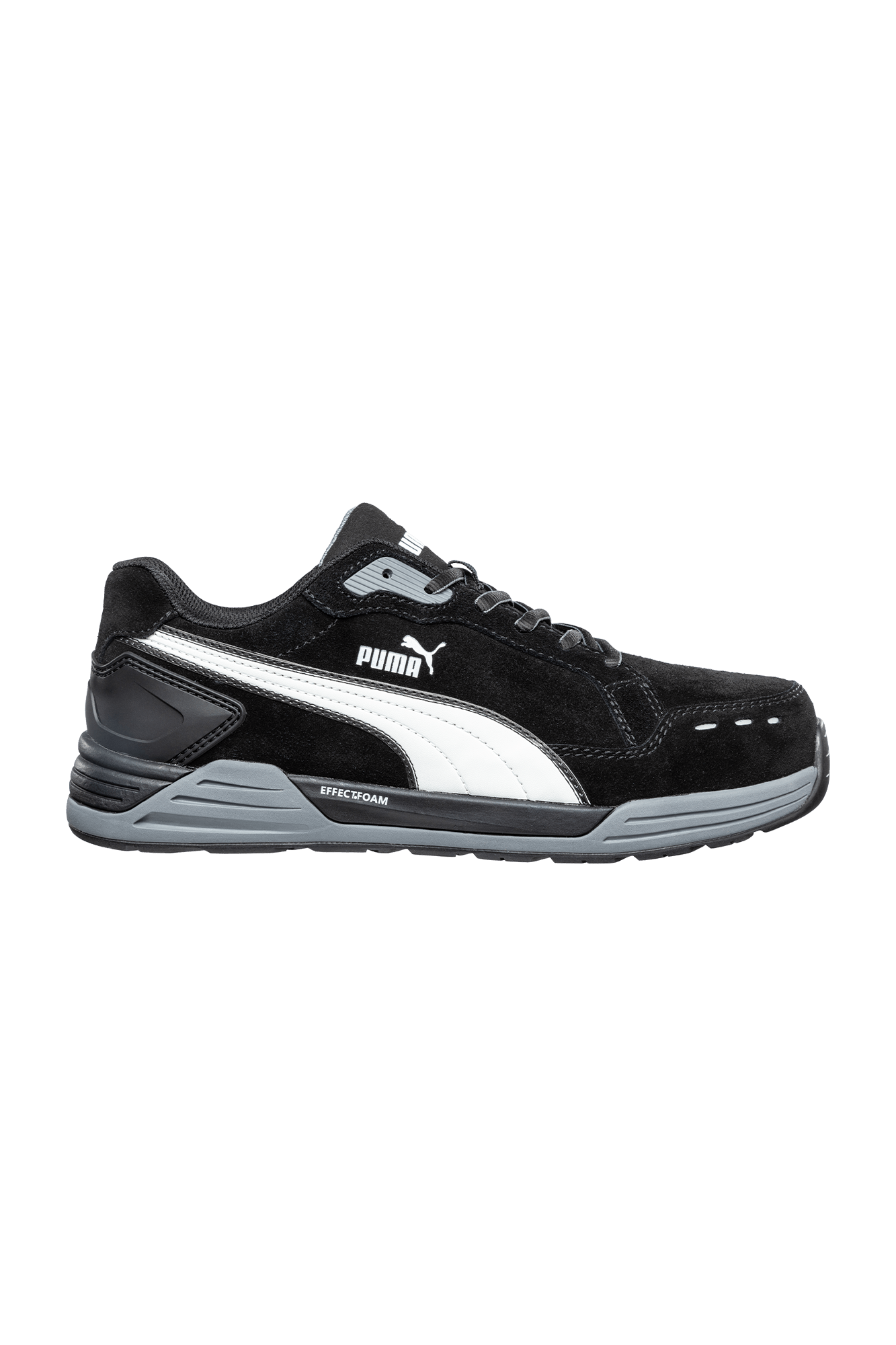 Puma Safety Airtwist Black Low S3 sikkerhedssko - tranemoshop.dk