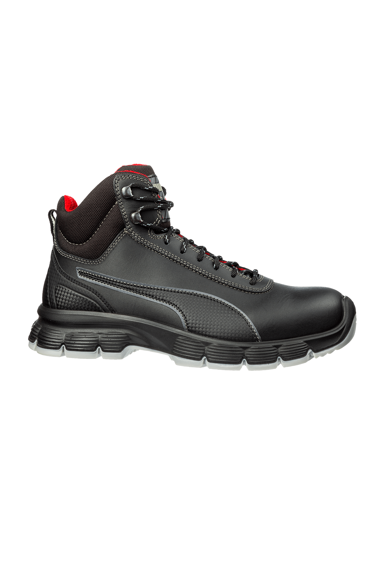 Puma Safety Condor Black Mid S3 sikkerhedsstøvle - tranemoshop.dk