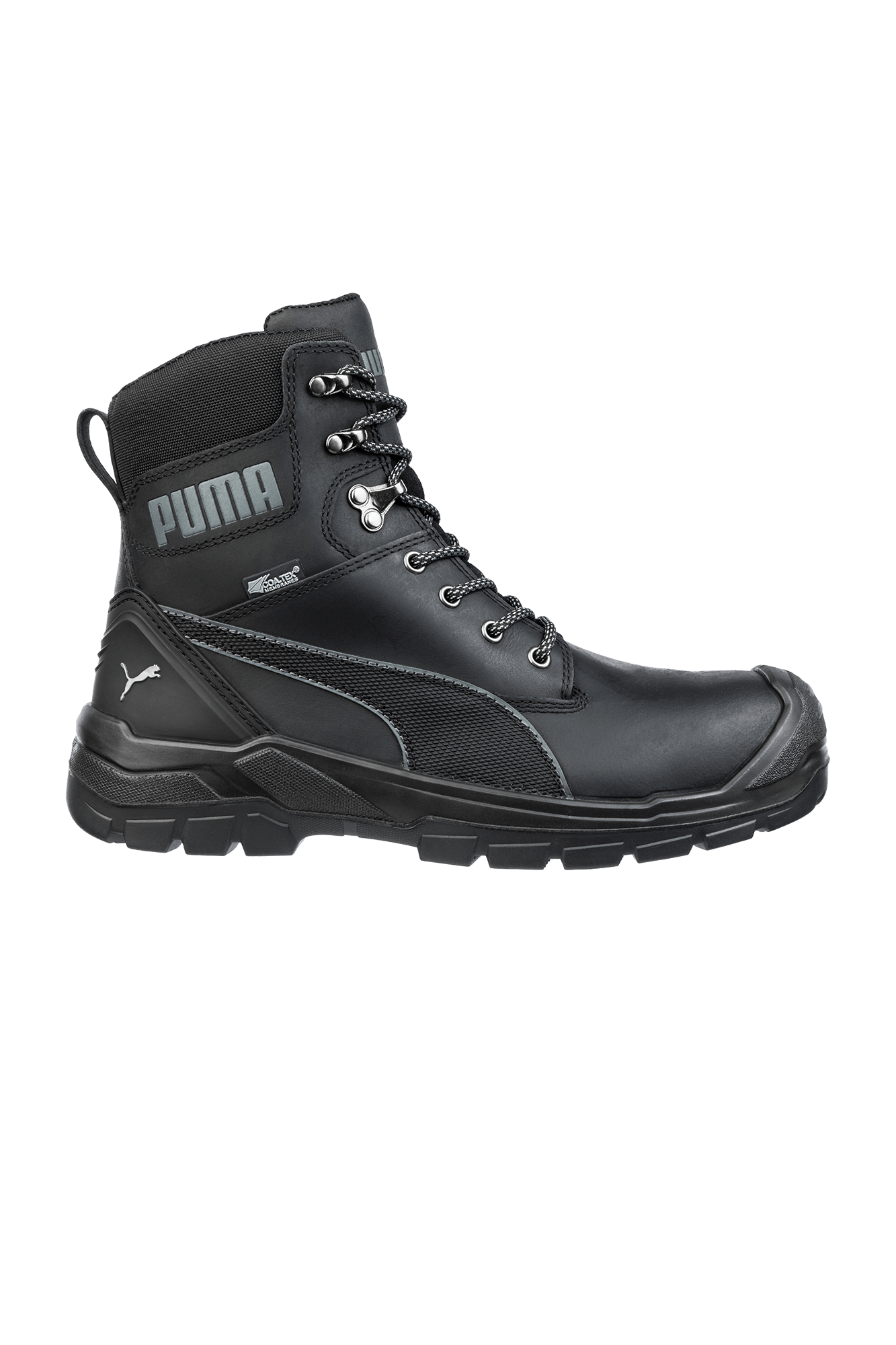Puma Safety Conquest Black CTX High S3 sikkerhedsstøvle - tranemoshop.dk