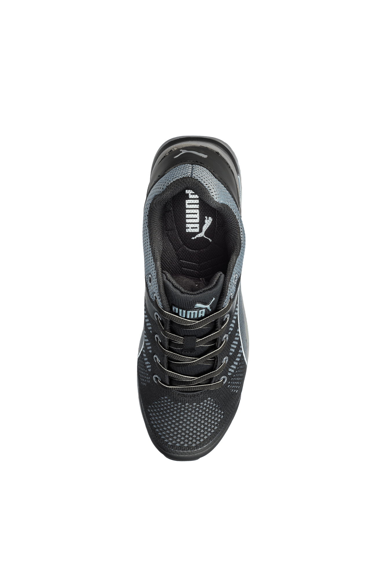 Puma Safety Elevate Knit Black Low S1P sikkerhedssko - tranemoshop.dk