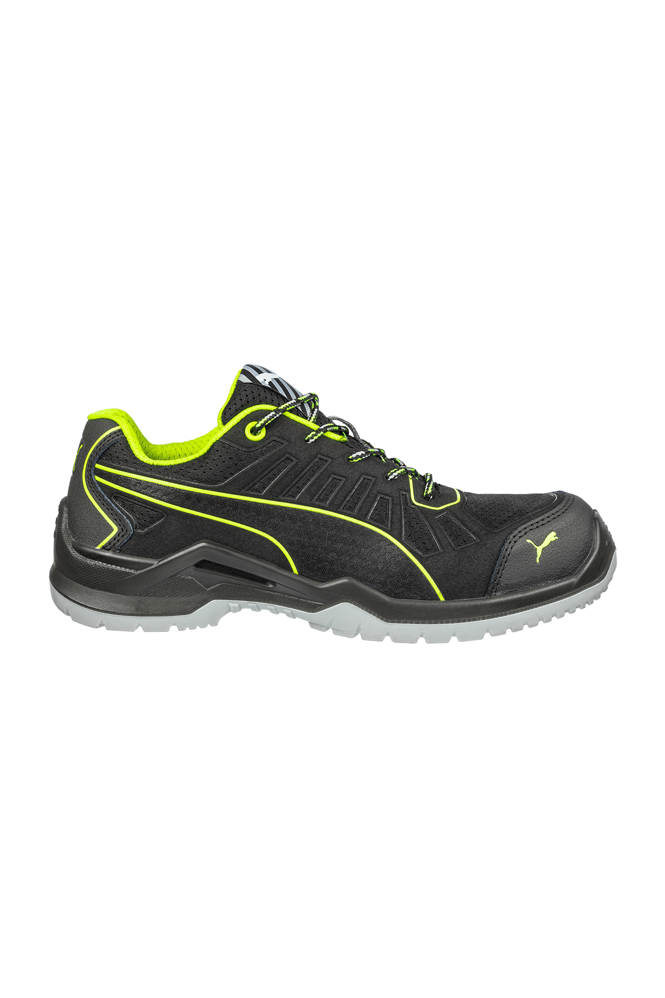 Puma Safety Fuse TC Green Low S1P sikkerhedssko - tranemoshop.dk