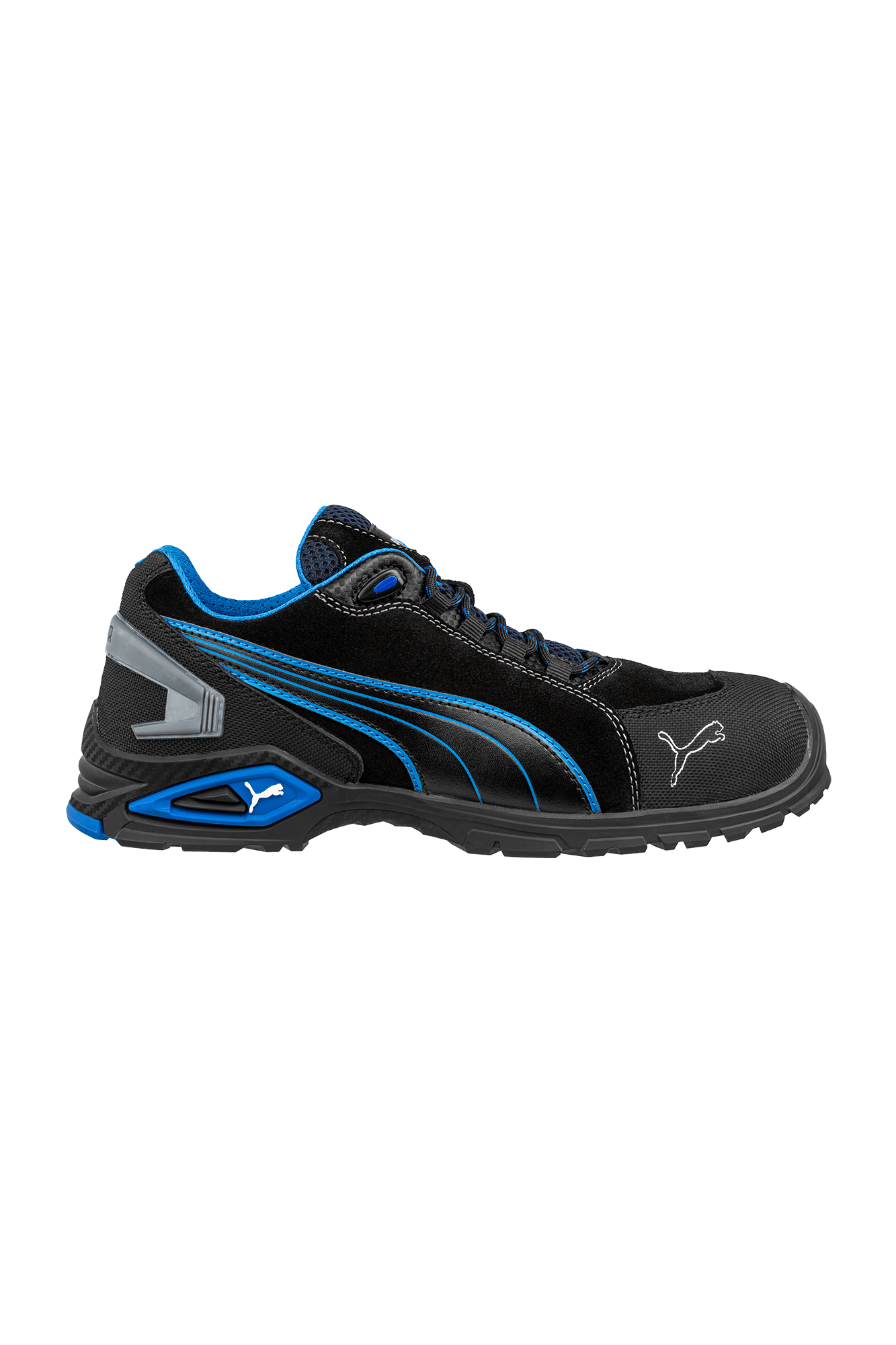 Puma Safety Rio Black Low S3L sikkerhedssko - tranemoshop.dk
