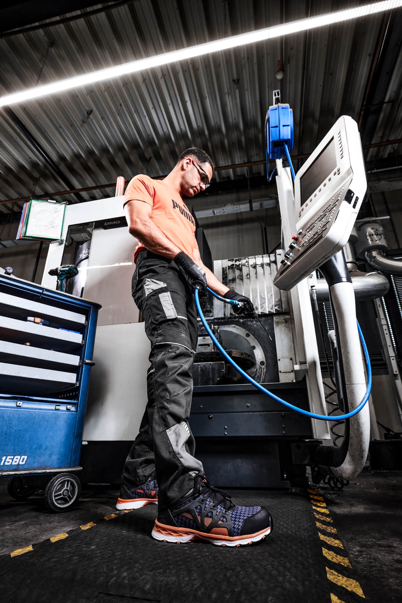 Puma Rush Mid S1P sikkerhedssko