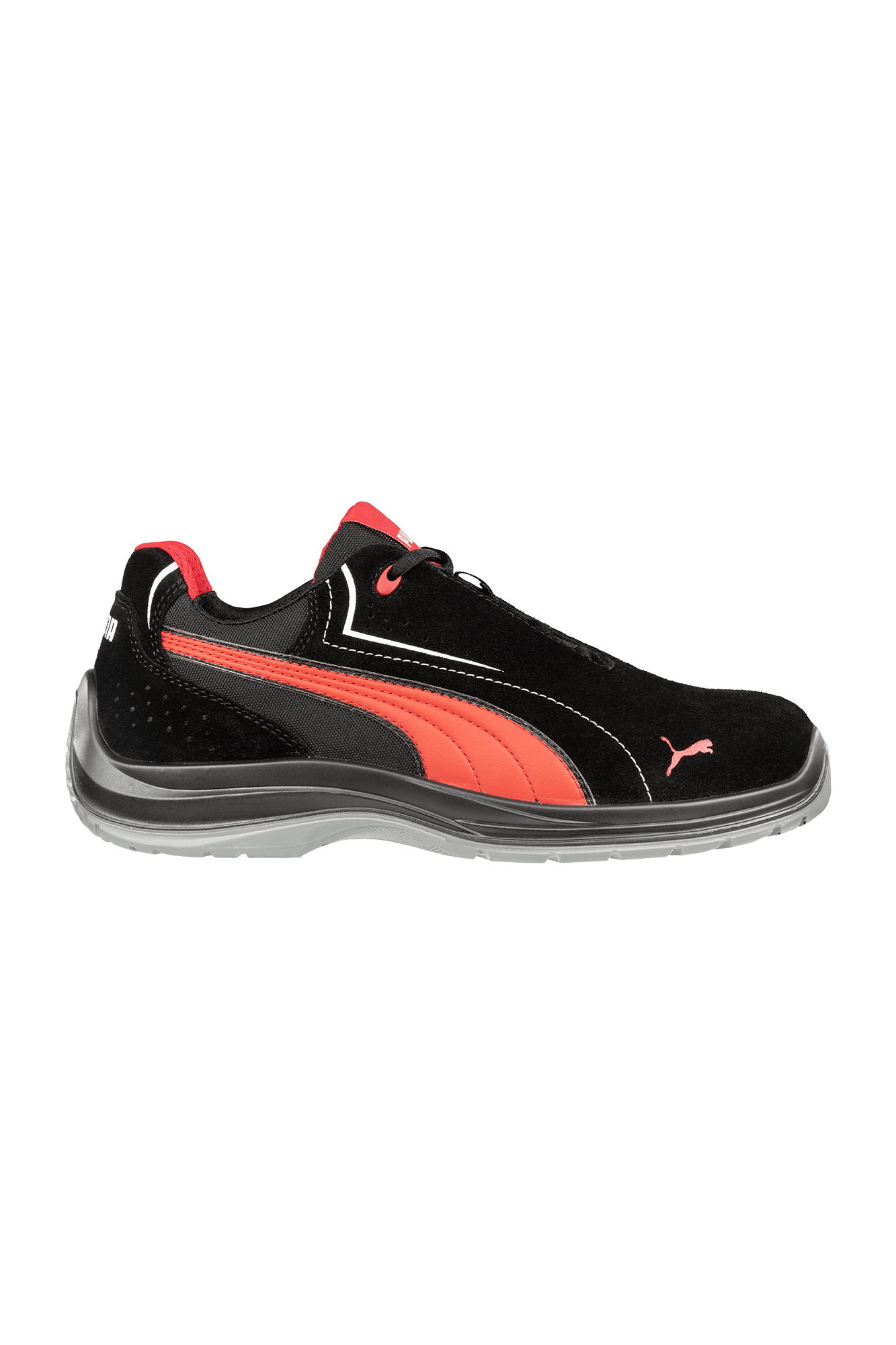 Puma Safety Touring Black Suede Low S3 sikkerhedssko - tranemoshop.dk