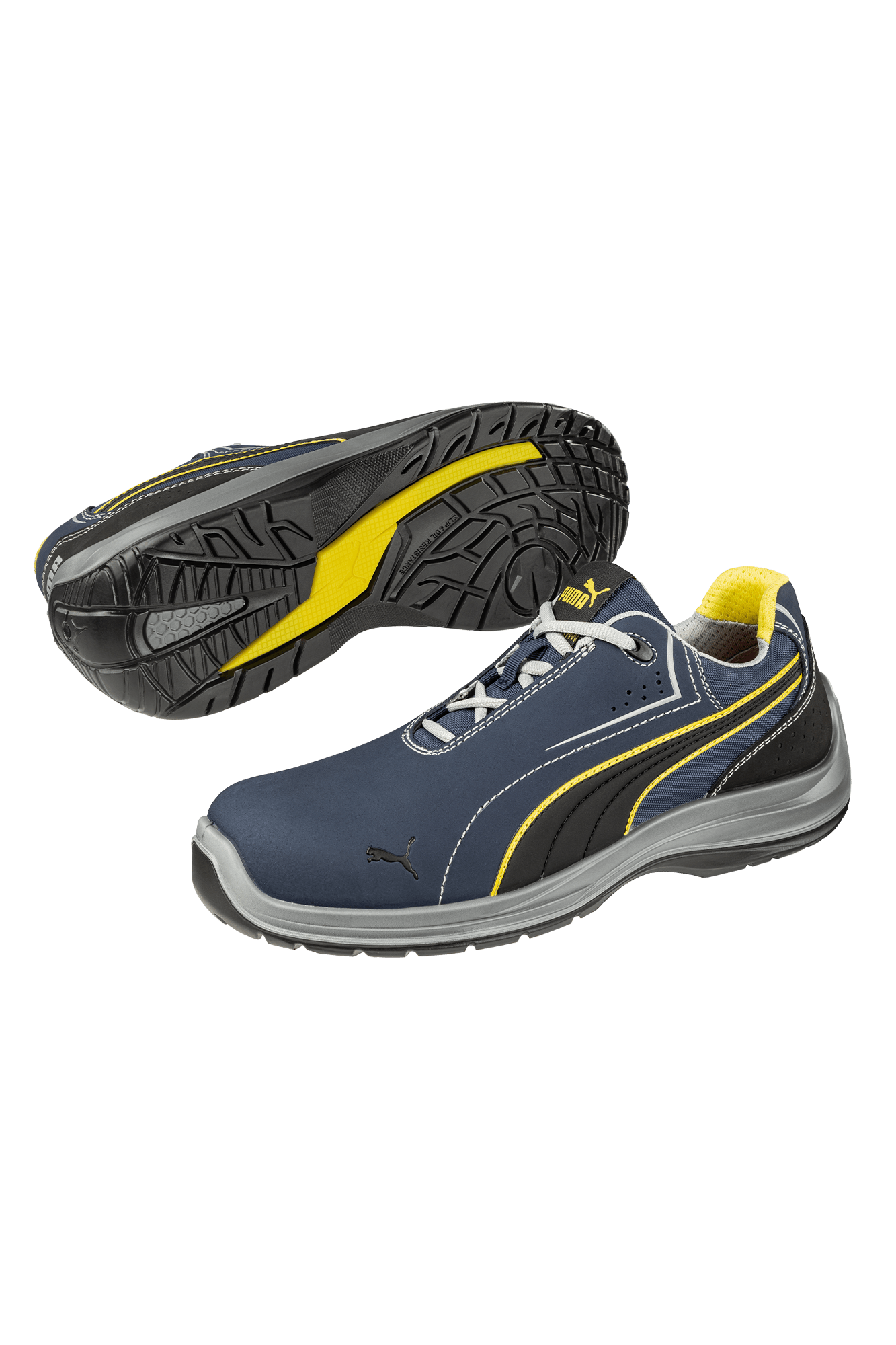 Puma Safety Touring Blue Low SB sikkerhedssko - tranemoshop.dk
