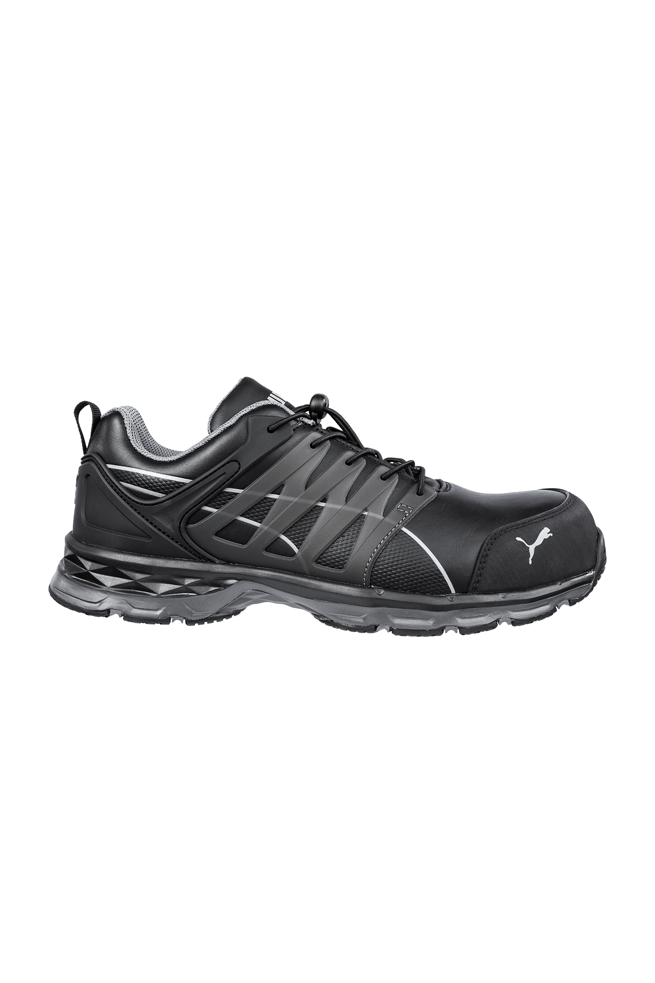 Puma Safety Velocity Black Low 2.0 S3 sikkerhedssko - tranemoshop.dk