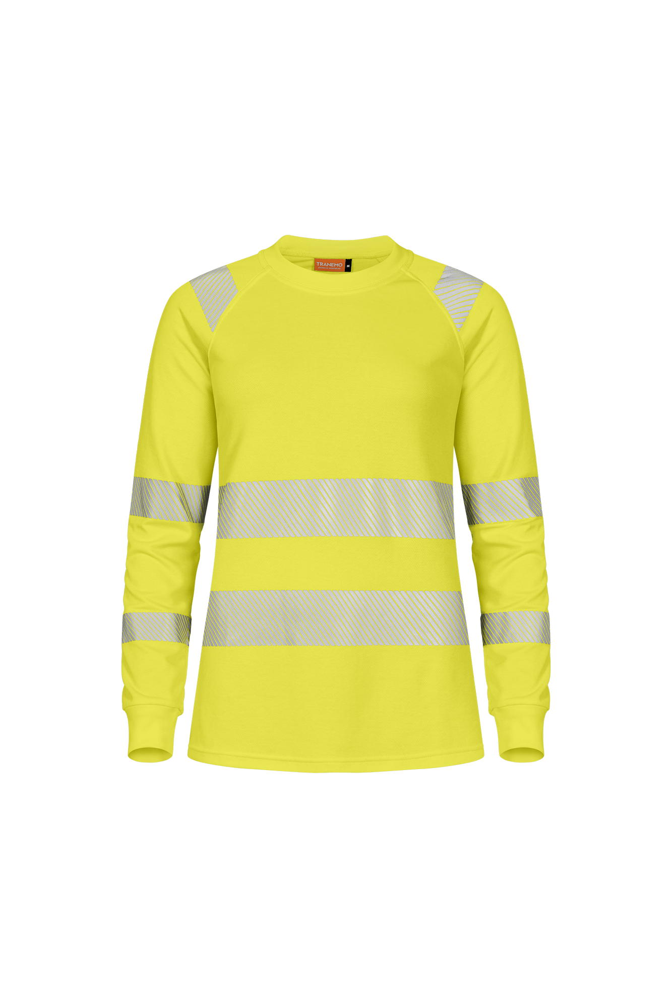 Tranemo Vision HV dame T-shirt m/lange ærmer - tranemoshop.dk