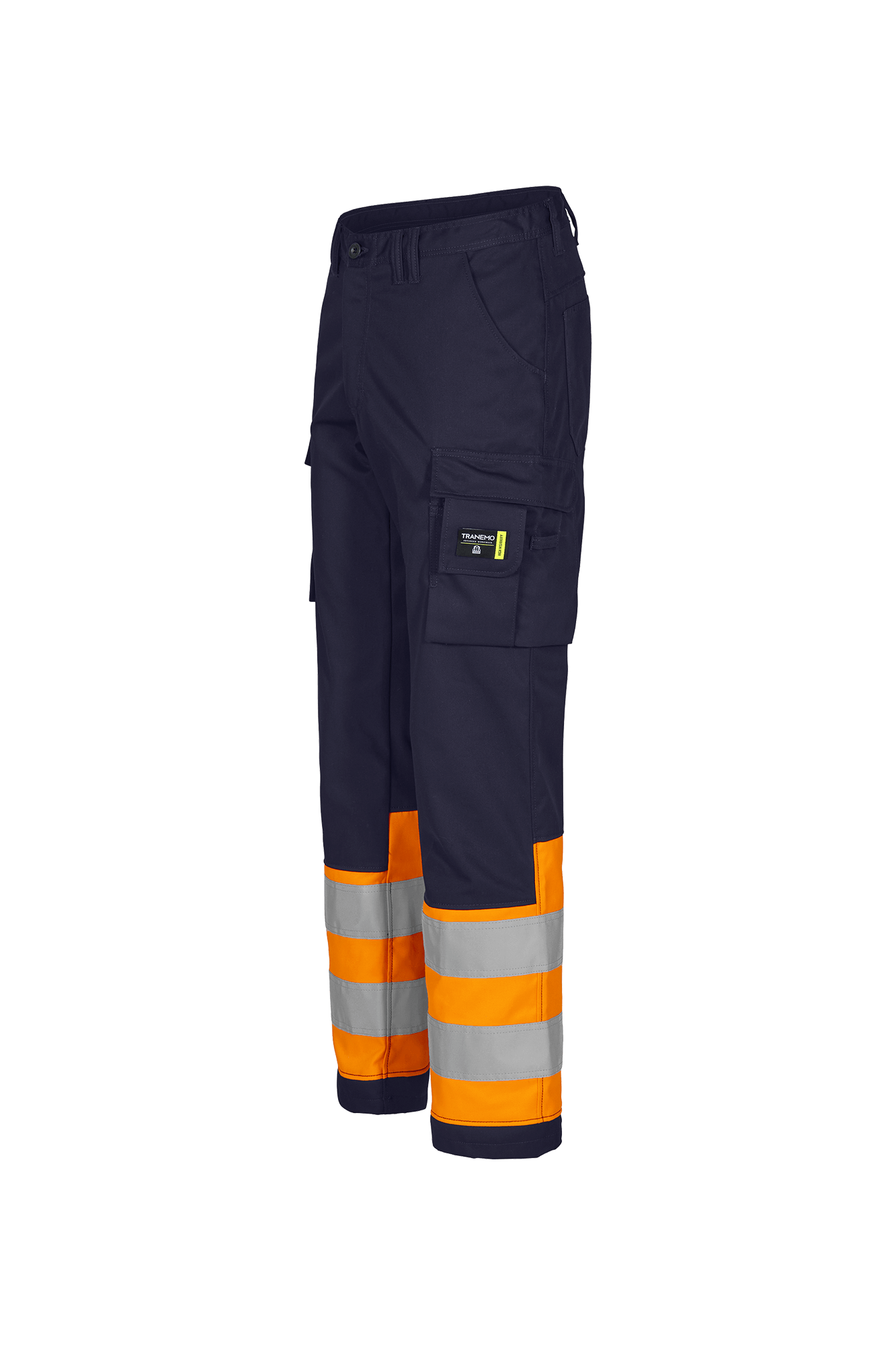Tranemo Vision HV Hi-vis dame buks - tranemoshop.dk #farve_orange marineblå