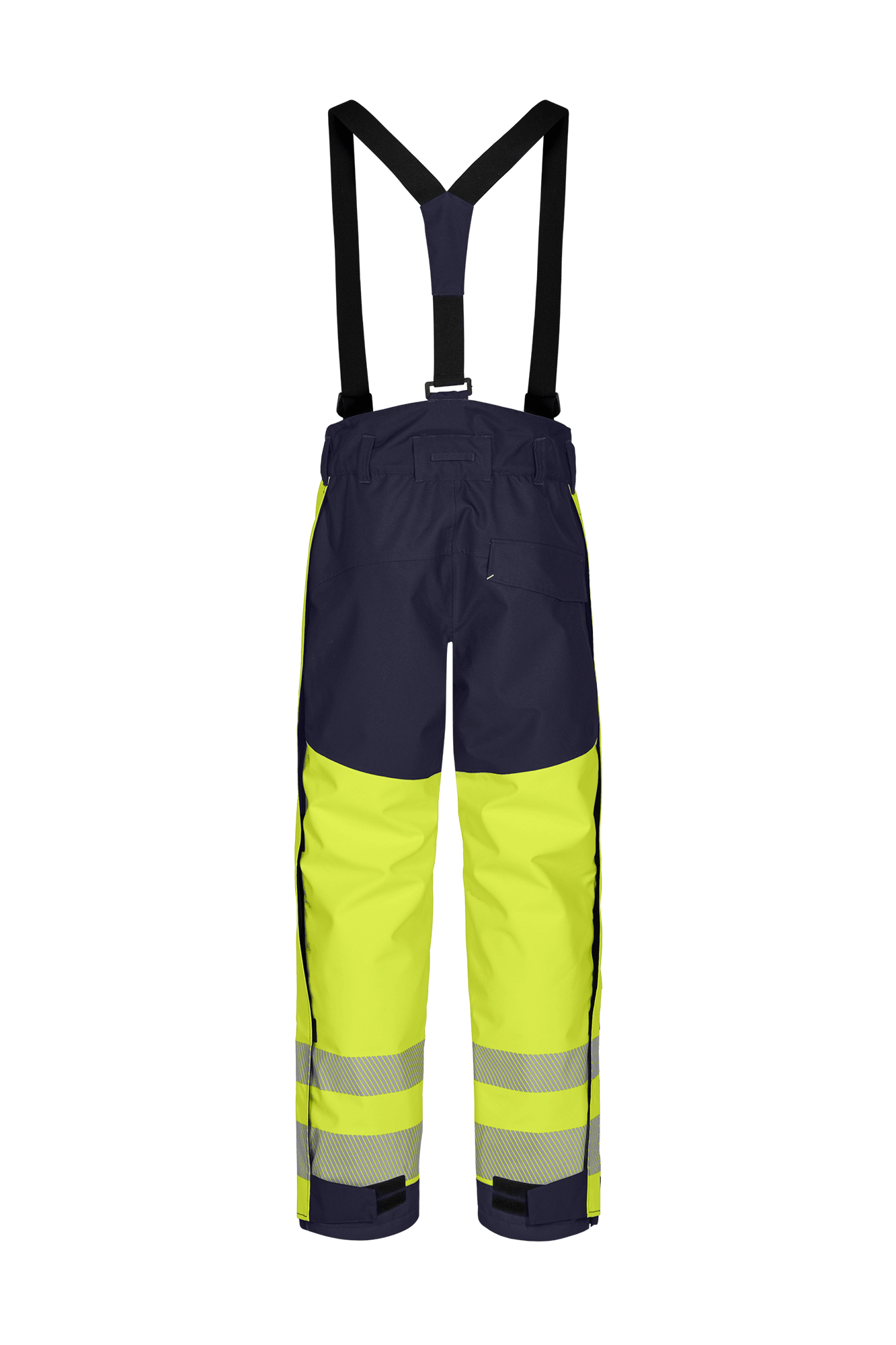 Tranemo Vision HV Hi-vis dame skalbuks - tranemoshop.dk #farve_gul marineblå