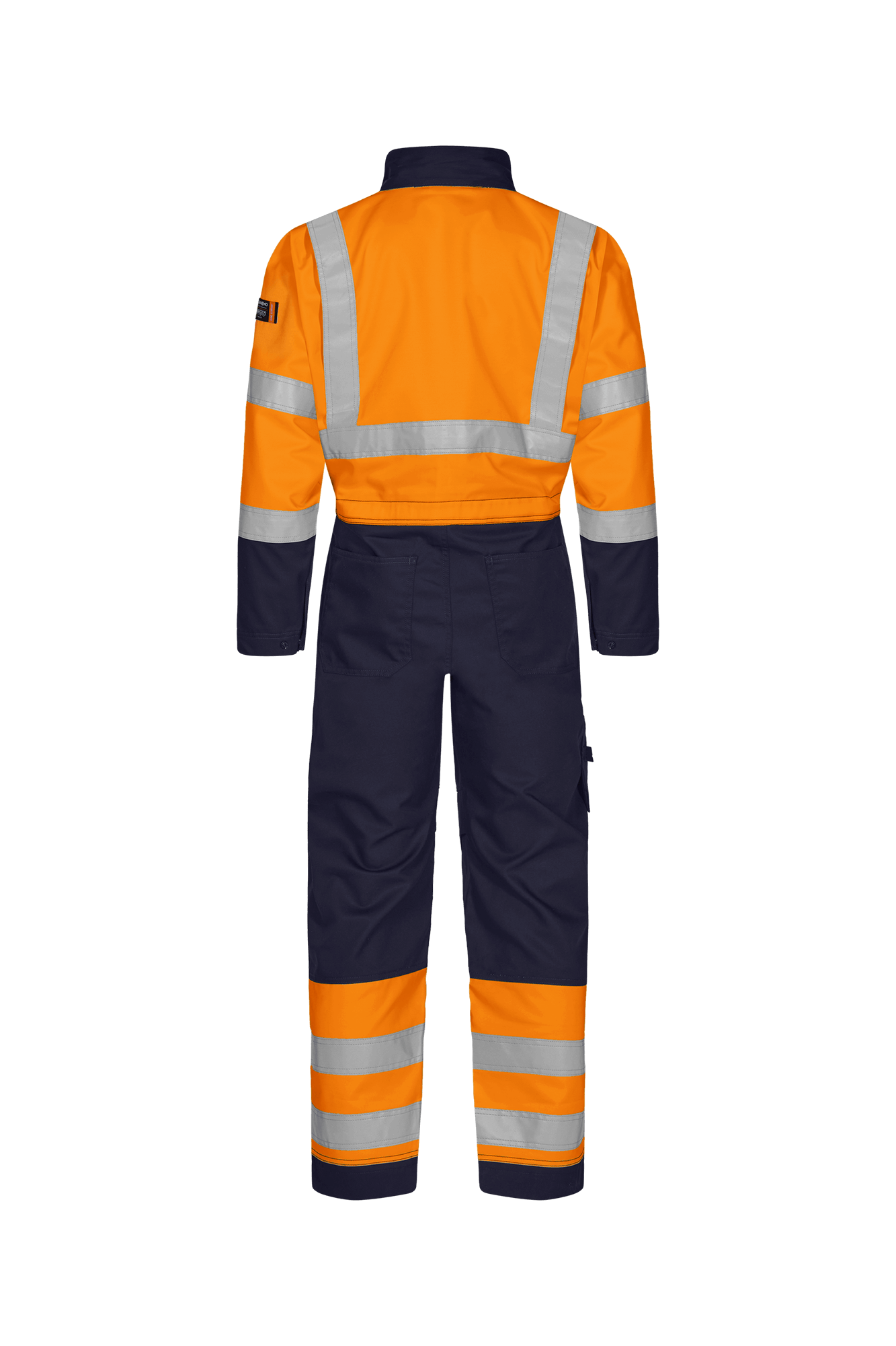 Tranemo Vision HV Hi-vis kedeldragt - tranemoshop.dk #farve_orange marineblå