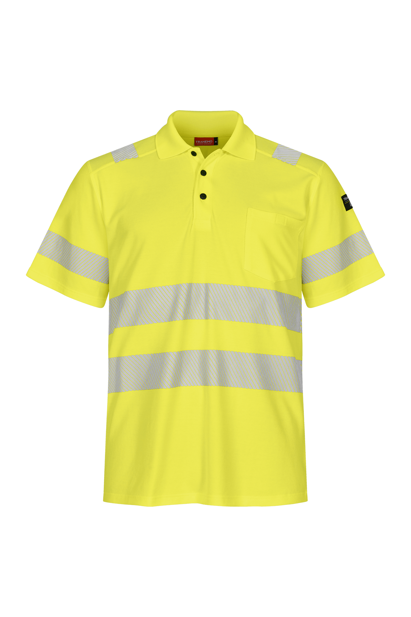 Tranemo Vision HV Hi-vis poloshirt - tranemoshop.dk
