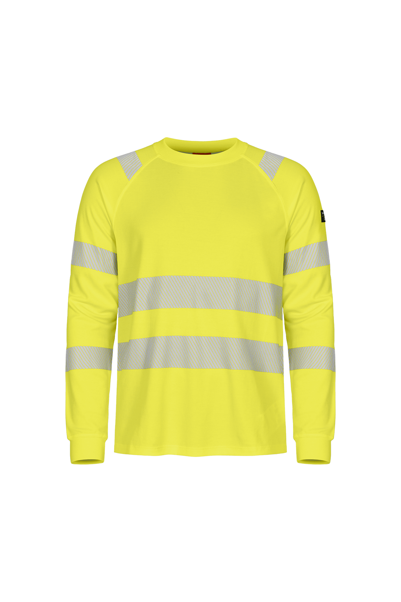 Tranemo Vision HV Hi-vis T-shirt m/lange ærmer - tranemoshop.dk #farve_gul