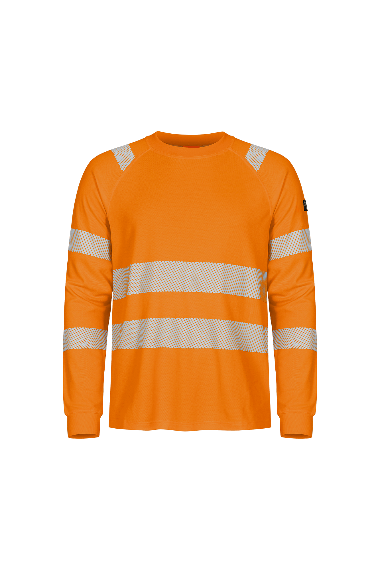 Tranemo Vision HV Hi-vis T-shirt m/lange ærmer - tranemoshop.dk #farve_orange