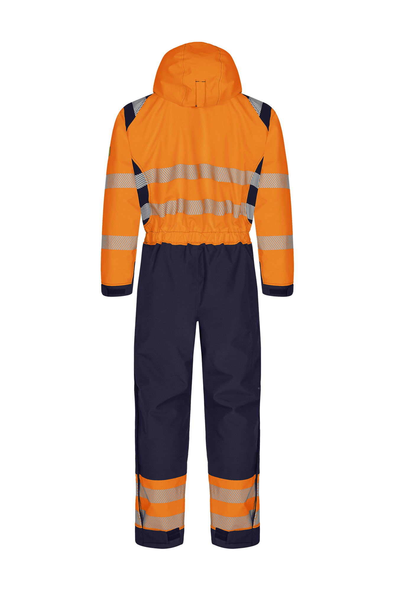 Tranemo Vision HV Hi-vis vinter kedeldragt - tranemoshop.dk #farve_orange marineblå