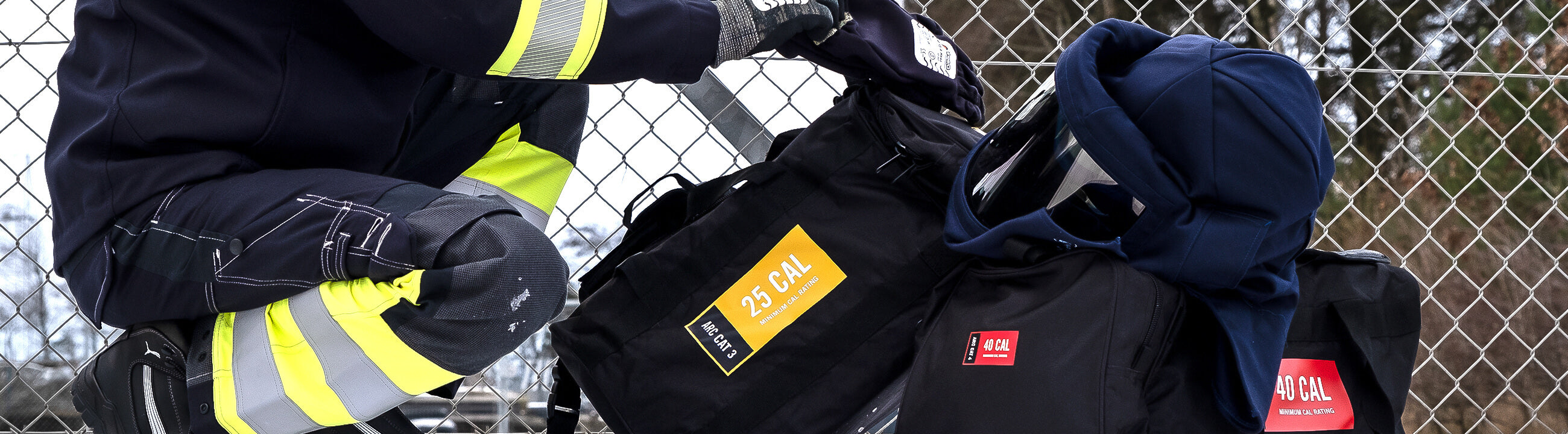 Kategori-inddelte Arc Flash beskyttelsespakker fra Tranemo Advanced Workwear
