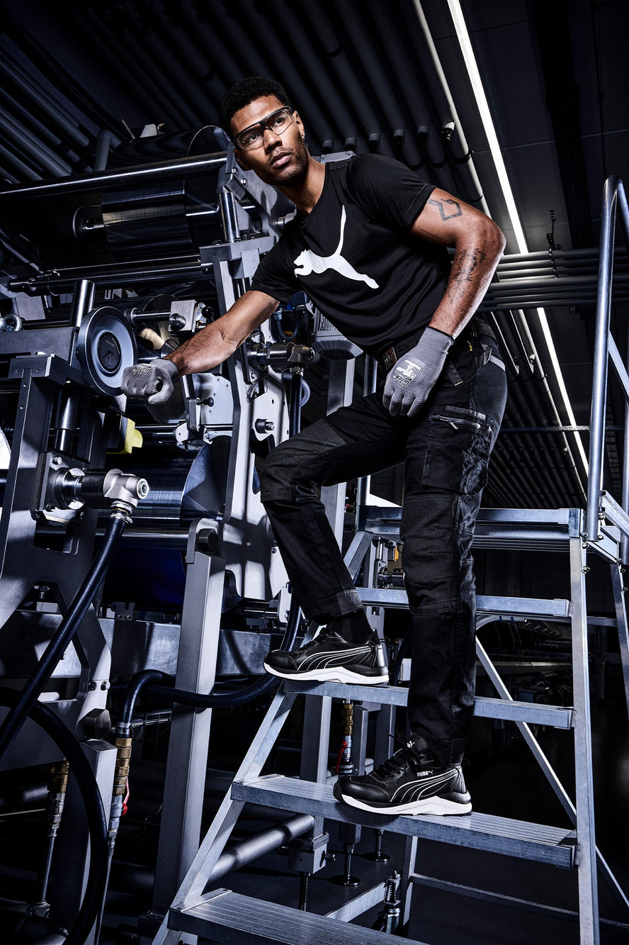 Puma Shift BLK/WHITE Low S3S sikkerhedssko